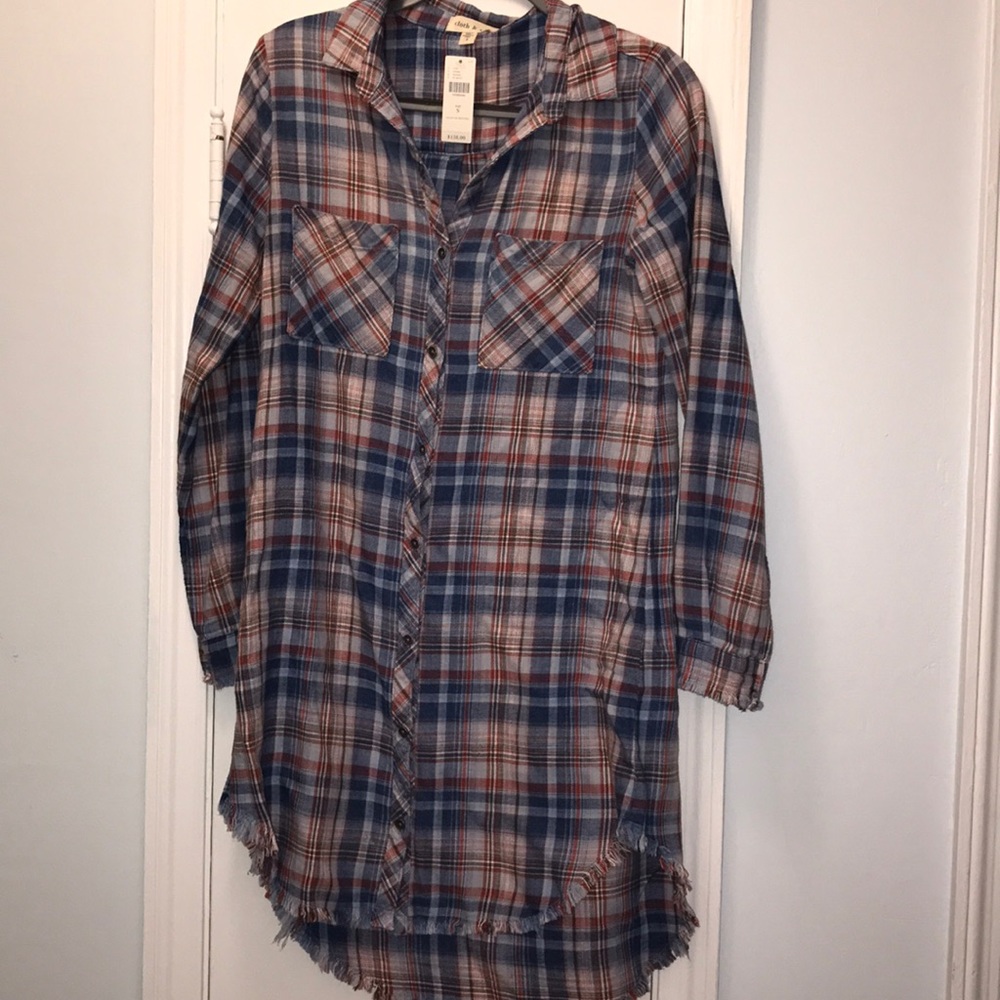 Anthropologie Plaid Dress